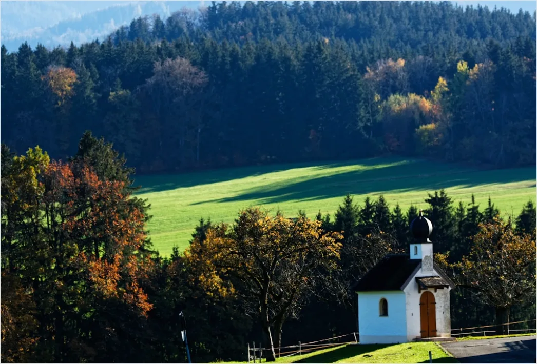 Detail Kapelle Auf Hügel Landschaft Ruhig Number 4