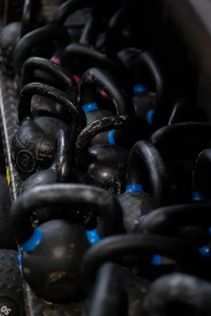 Detail Kettlebell Auf Betonboden Foto Minimal Number 19
