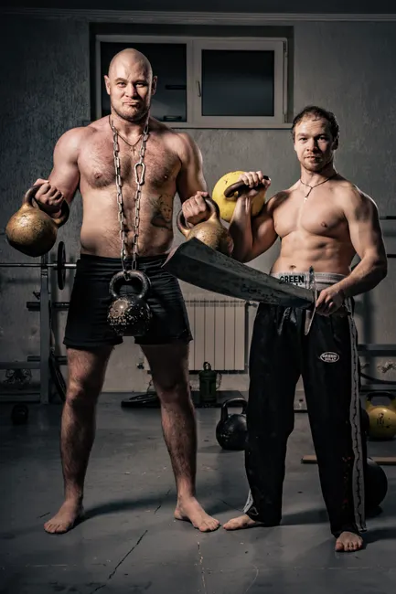 Detail Kettlebell Swing Foto Bewegung Number 11