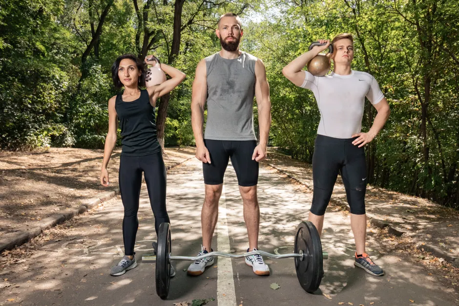 Detail Kettlebell Swing Foto Bewegung Number 12
