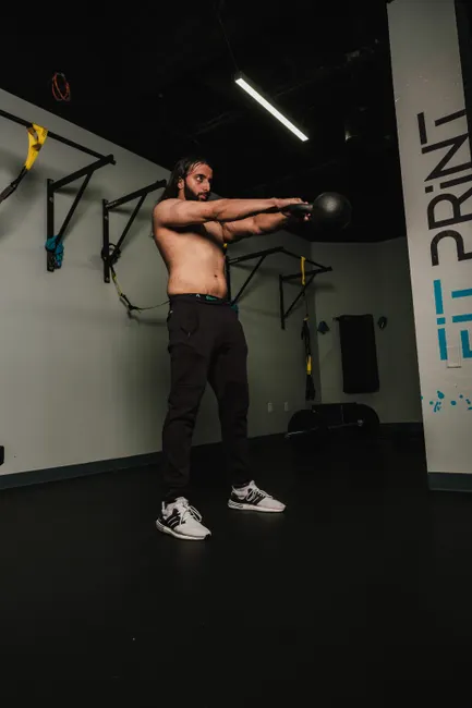 Detail Kettlebell Swing Foto Bewegung Number 17