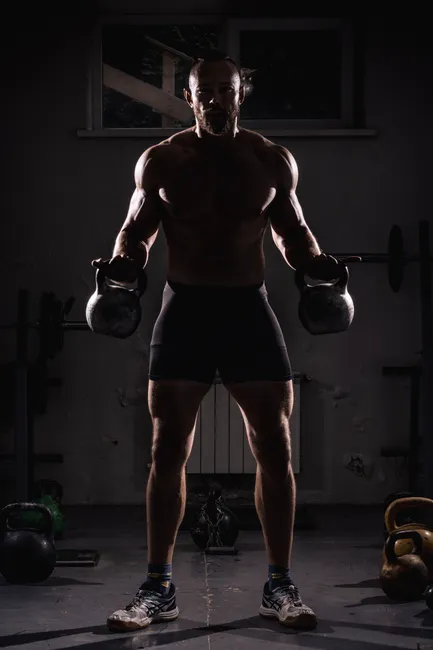 Detail Kettlebell Workout Zuhause Foto In Küche Number 11