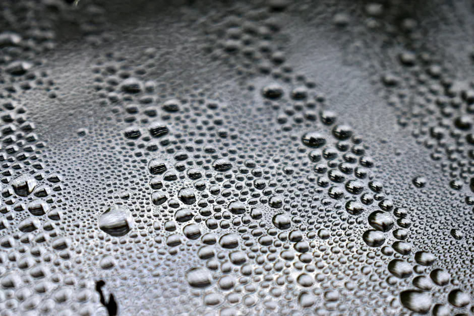 Detail Kondenswasser Auf Flasche Makro Nahaufnahme Number 14