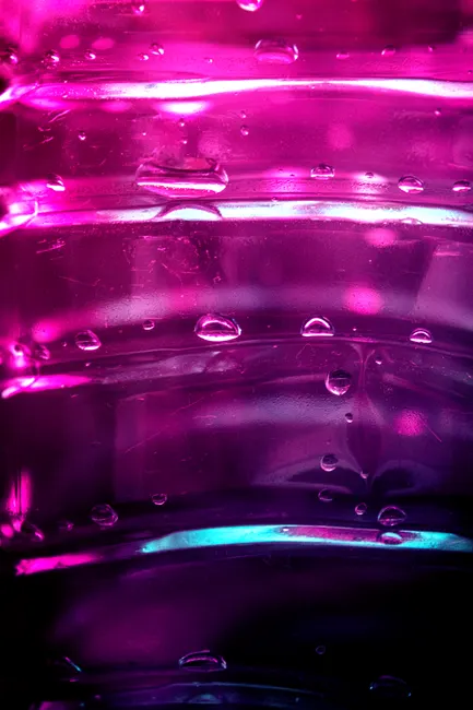 Detail Kondenswasser Auf Flasche Makro Nahaufnahme Number 17