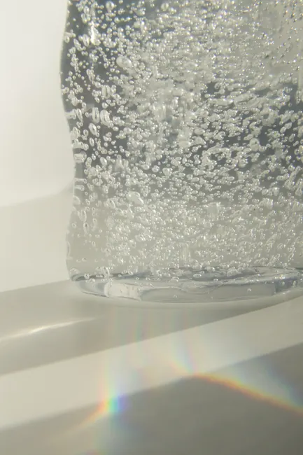 Detail Kondenswasser Auf Flasche Makro Nahaufnahme Number 19
