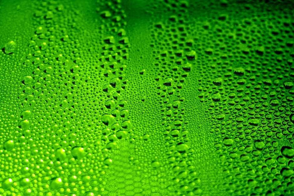 Detail Kondenswasser Auf Flasche Makro Nahaufnahme Number 4