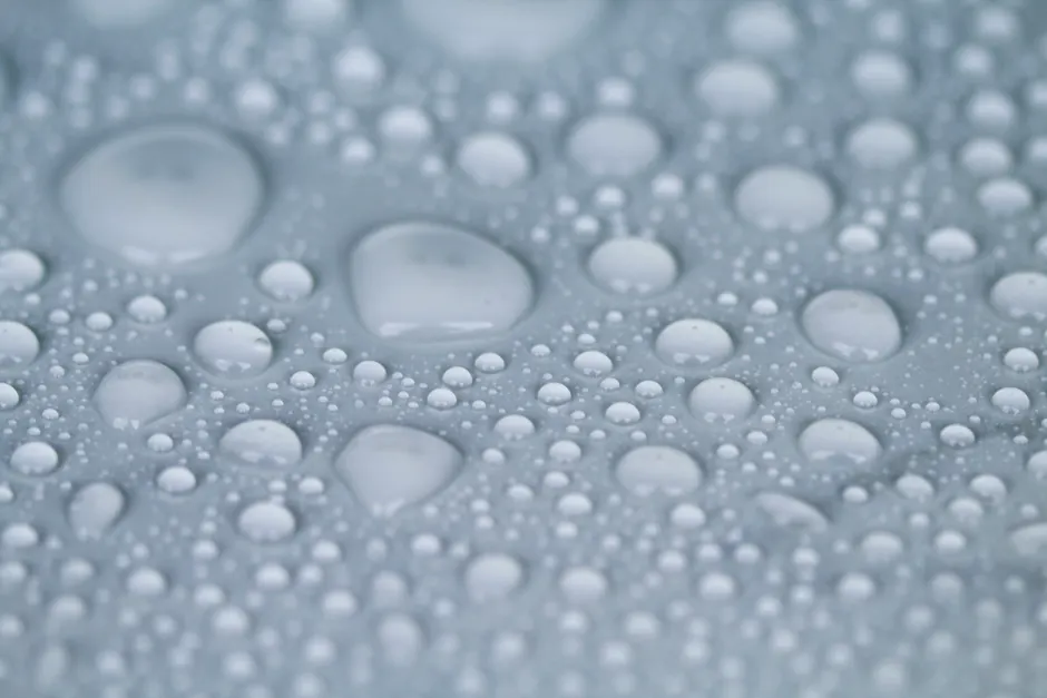Detail Kondenswasser Auf Flasche Makro Nahaufnahme Number 10