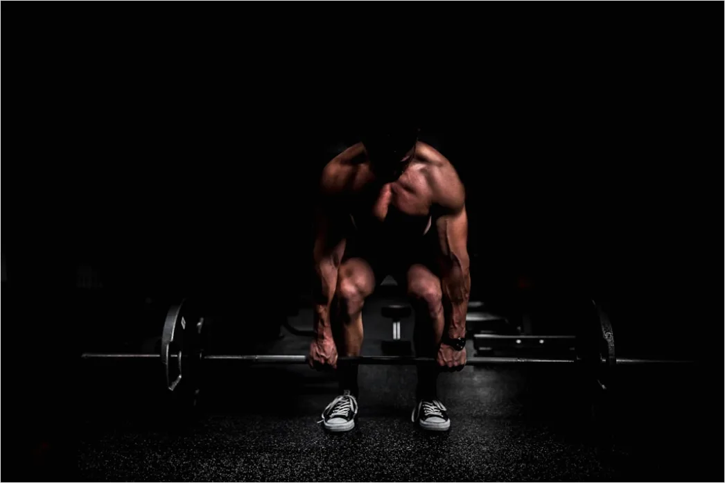 Kreuzheben Technik Gym Foto Von Vorne 1345
