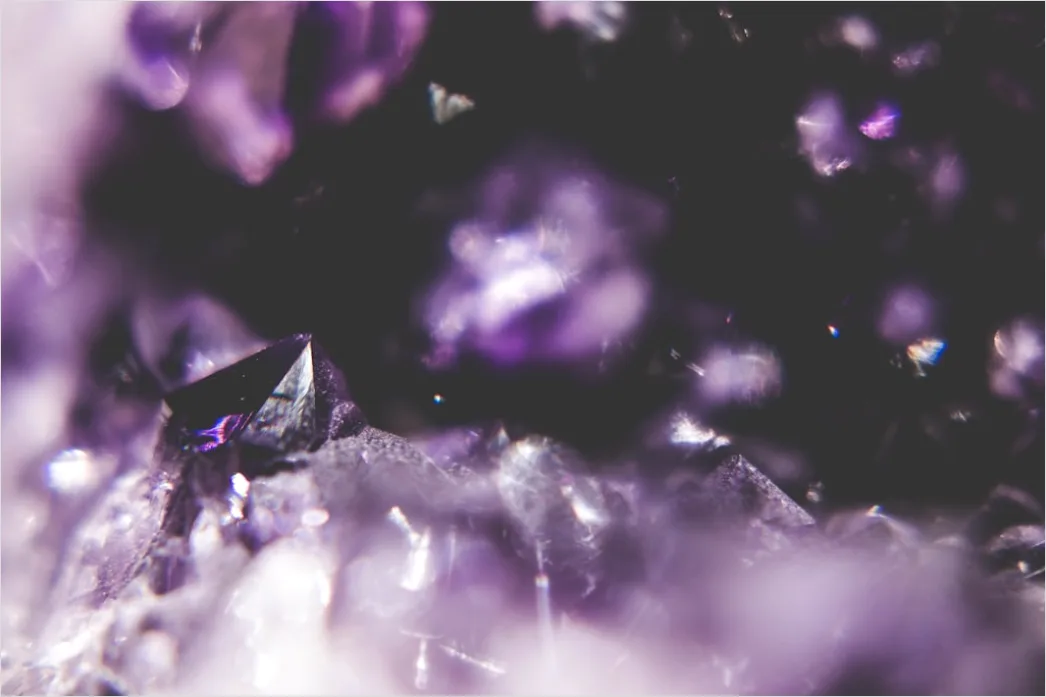 Kristall Mineral Makro Nahaufnahme 4f44