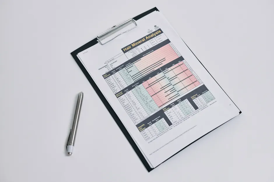 Detail Labor Notizen Und Diagramme Auf Klemmbrett Number 11