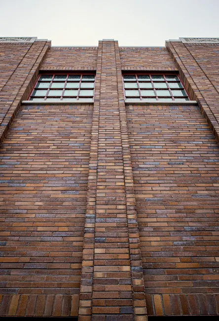 Detail Loftgebäude Außen Industrie Look Fensterfront Number 3
