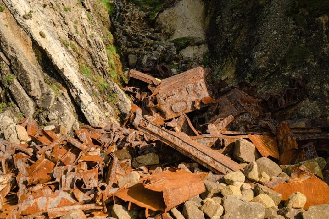 Detail Maschinenraum Lost Place Rost Detail Number 20