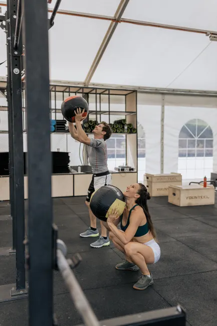 Medicine Ball Slam Foto Kraft 705a