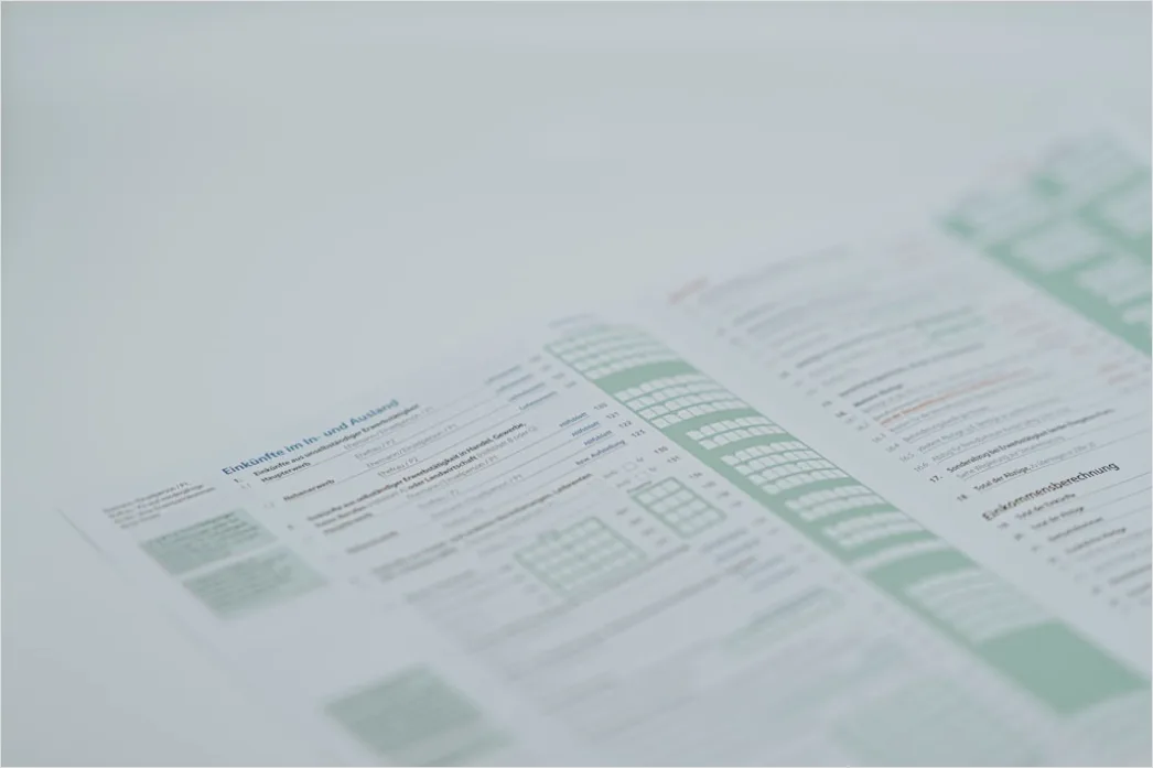 Medizinische Rechnung Papierkram Flat Lay 011c