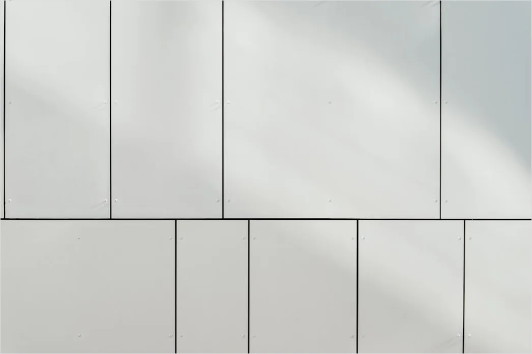 Detail Minimalistische Architektur Hintergrund Weiß Grau Clean Number 16