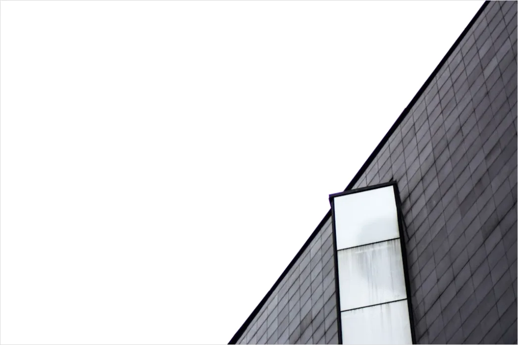 Detail Minimalistische Architektur Hintergrund Weiß Grau Clean Number 19