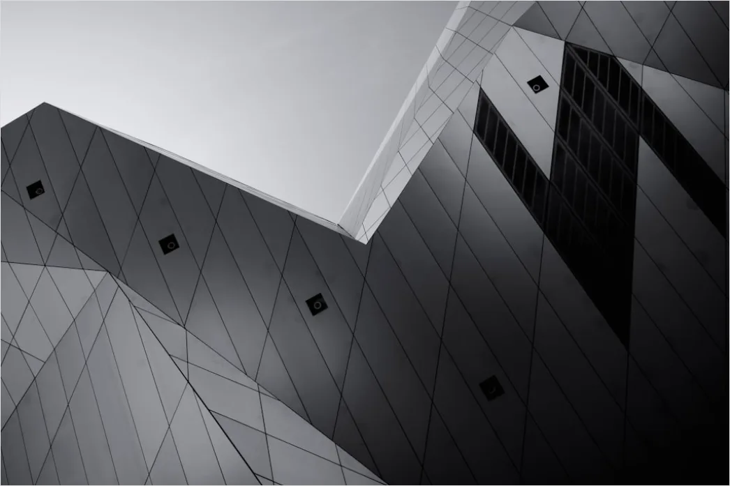 Detail Moderne Architektur Abstrakt Geometrisch Hintergrund Number 13
