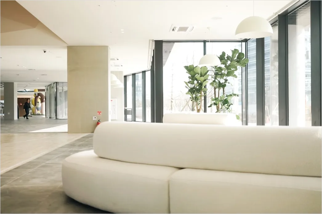 Detail Moderne Lobby Clean Design Hintergrund Copy Space Number 19