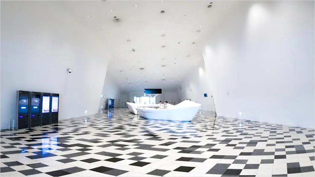 Detail Moderne Lobby Clean Design Hintergrund Copy Space Number 5