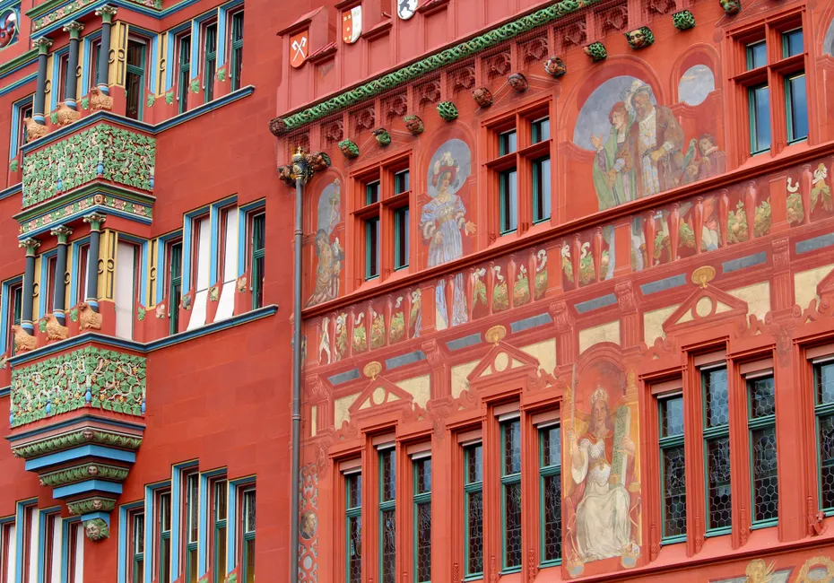 Detail Münchner Rathaus Fassade Detail Neugotik Number 13