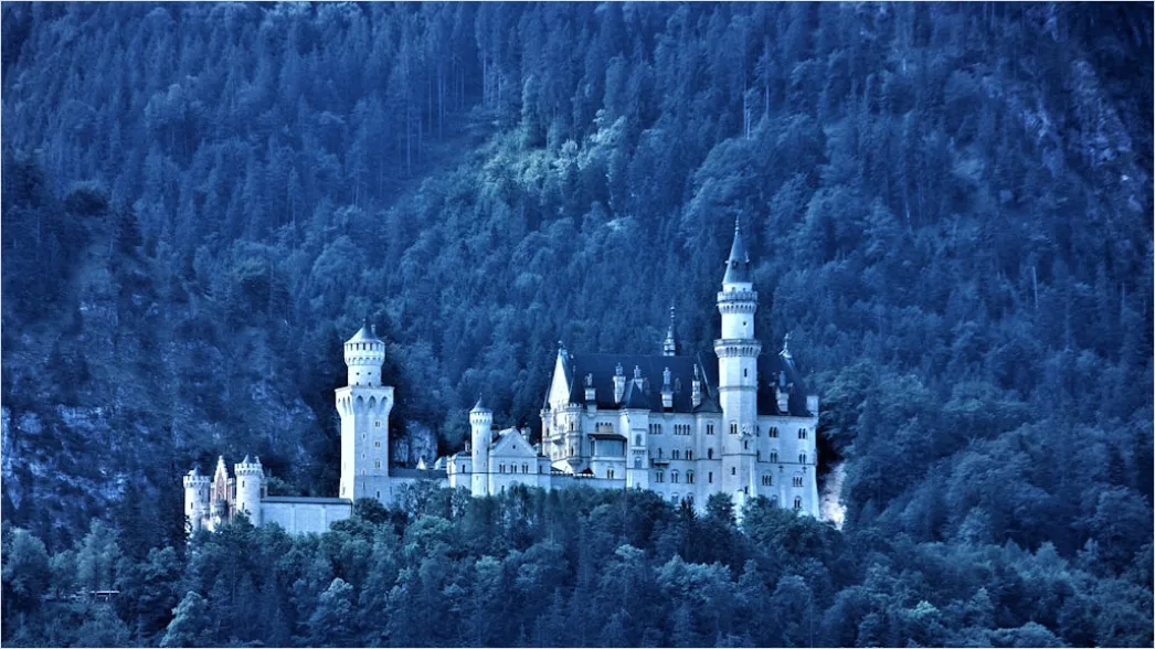 Detail Neuschwanstein Schloss Panorama Bayern Märchenhaft Number 11