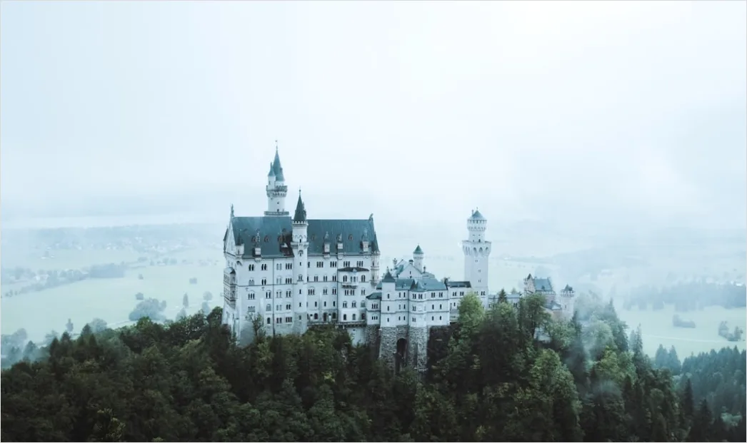 Detail Neuschwanstein Schloss Panorama Bayern Märchenhaft Number 12