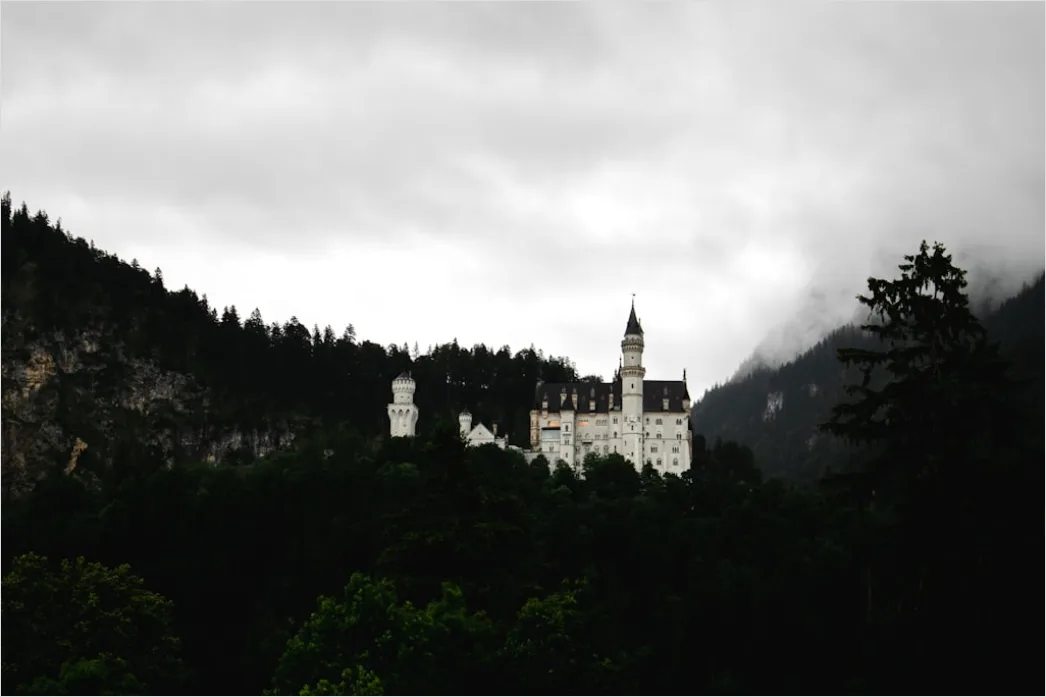 Detail Neuschwanstein Schloss Panorama Bayern Märchenhaft Number 17