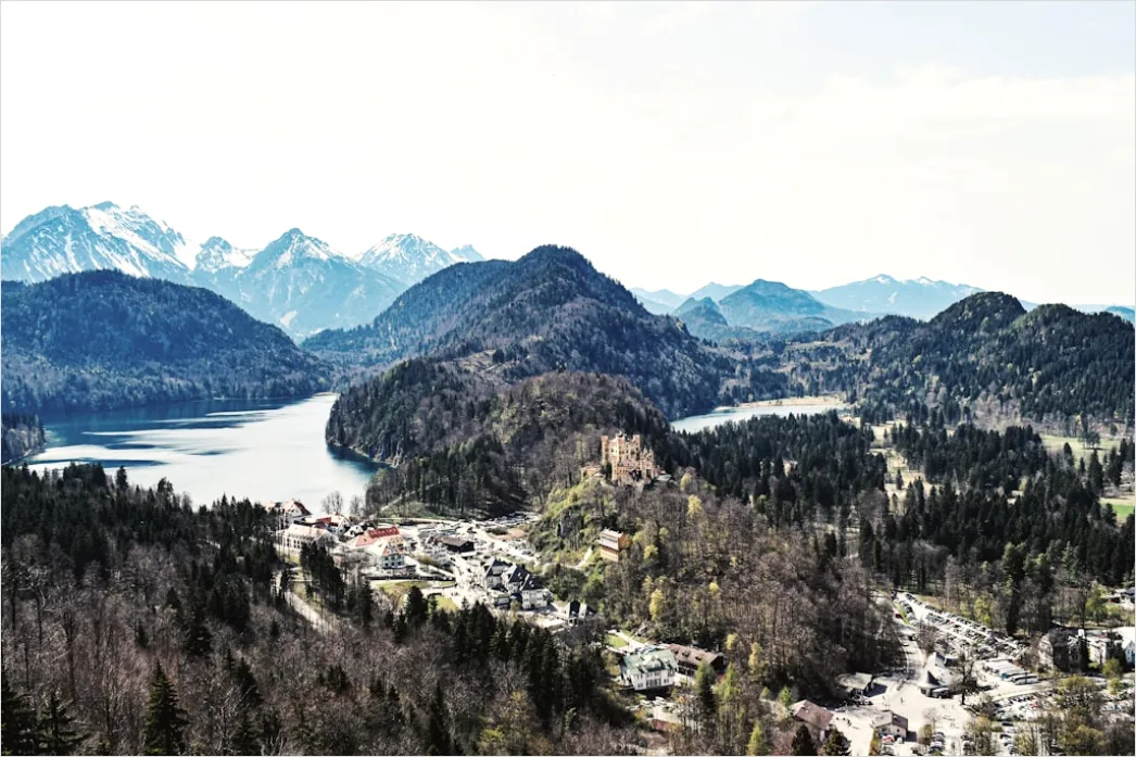Detail Neuschwanstein Schloss Panorama Bayern Märchenhaft Number 20