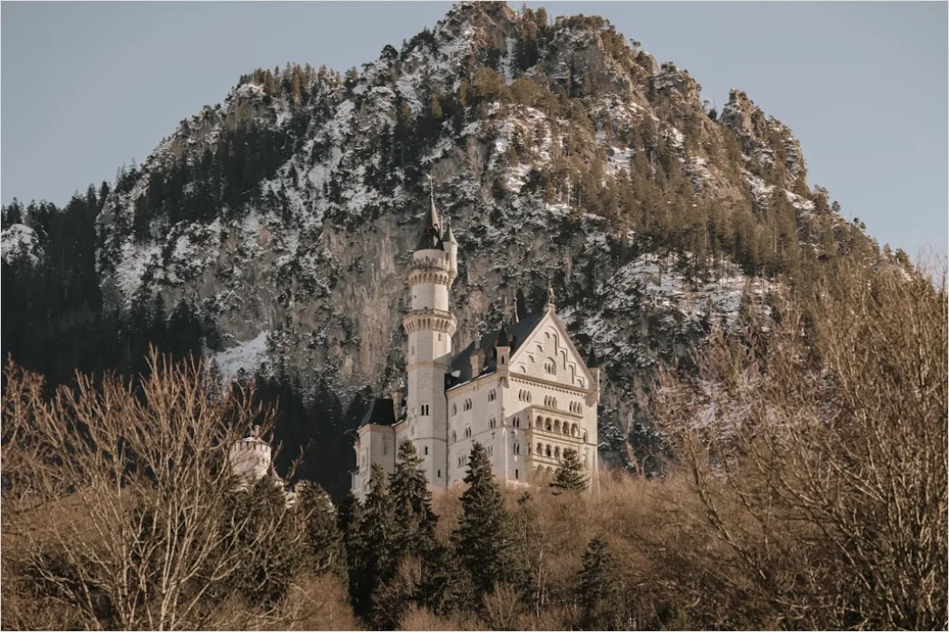 Detail Neuschwanstein Schloss Panorama Bayern Märchenhaft Number 5
