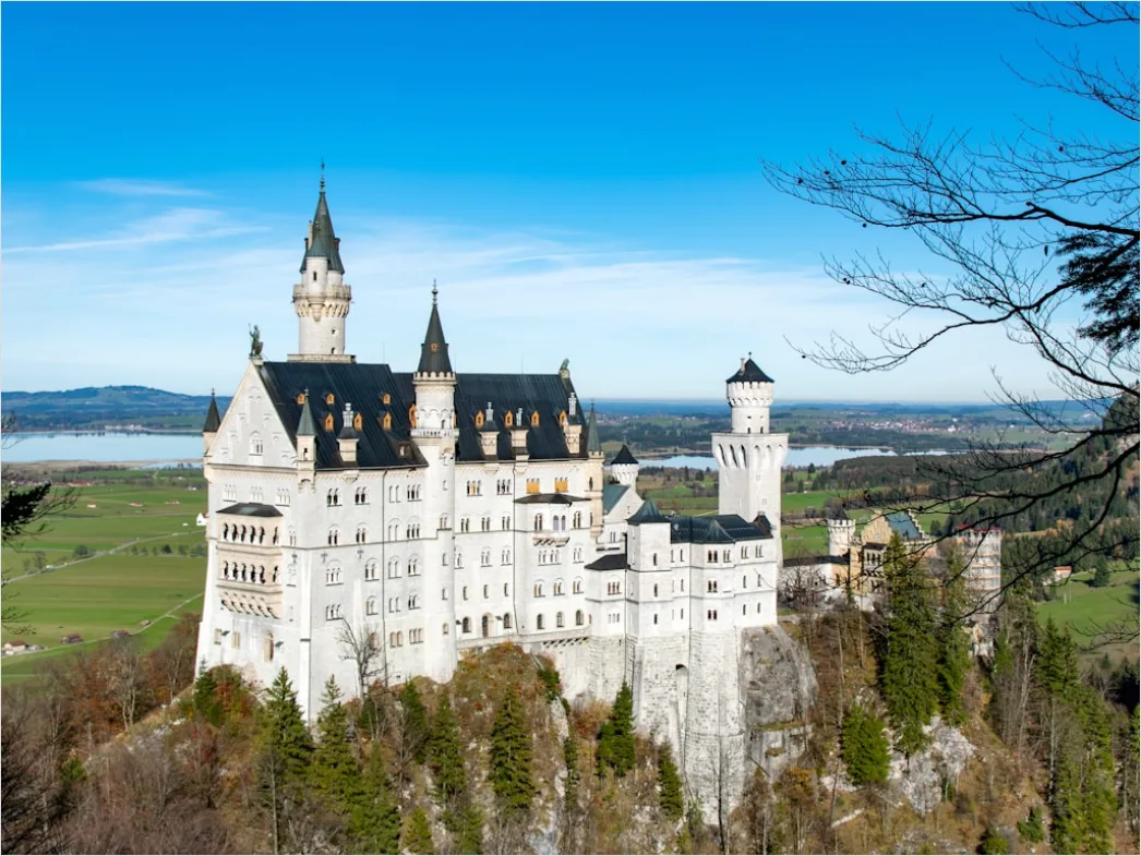 Detail Neuschwanstein Schloss Panorama Bayern Märchenhaft Number 8