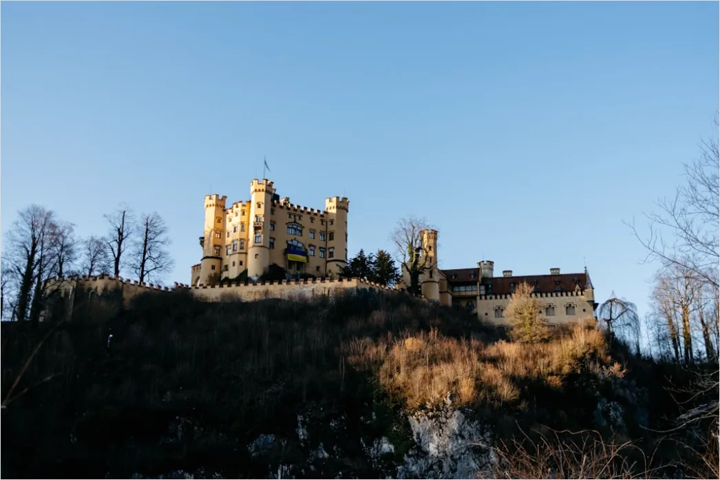 Detail Neuschwanstein Schloss Panorama Bayern Märchenhaft Number 9