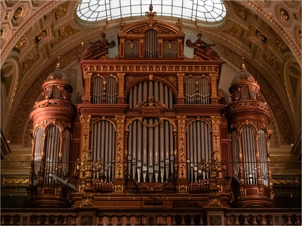 Detail Orgel Kirche Innenraum Detailaufnahme Number 2