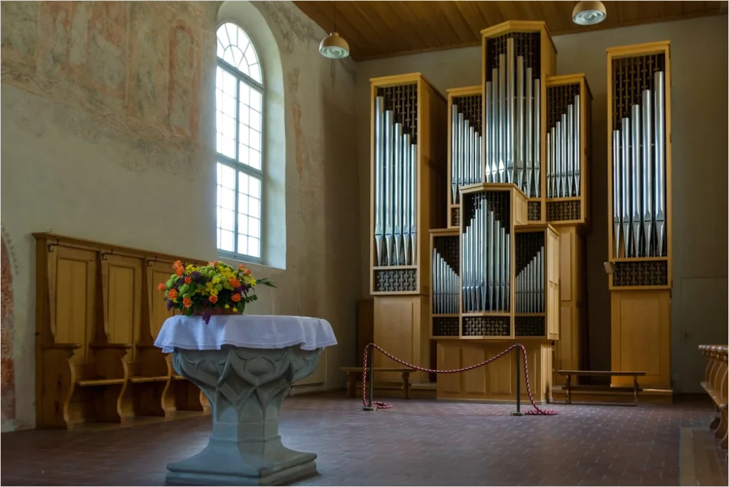 Detail Orgel Kirche Innenraum Detailaufnahme Number 18