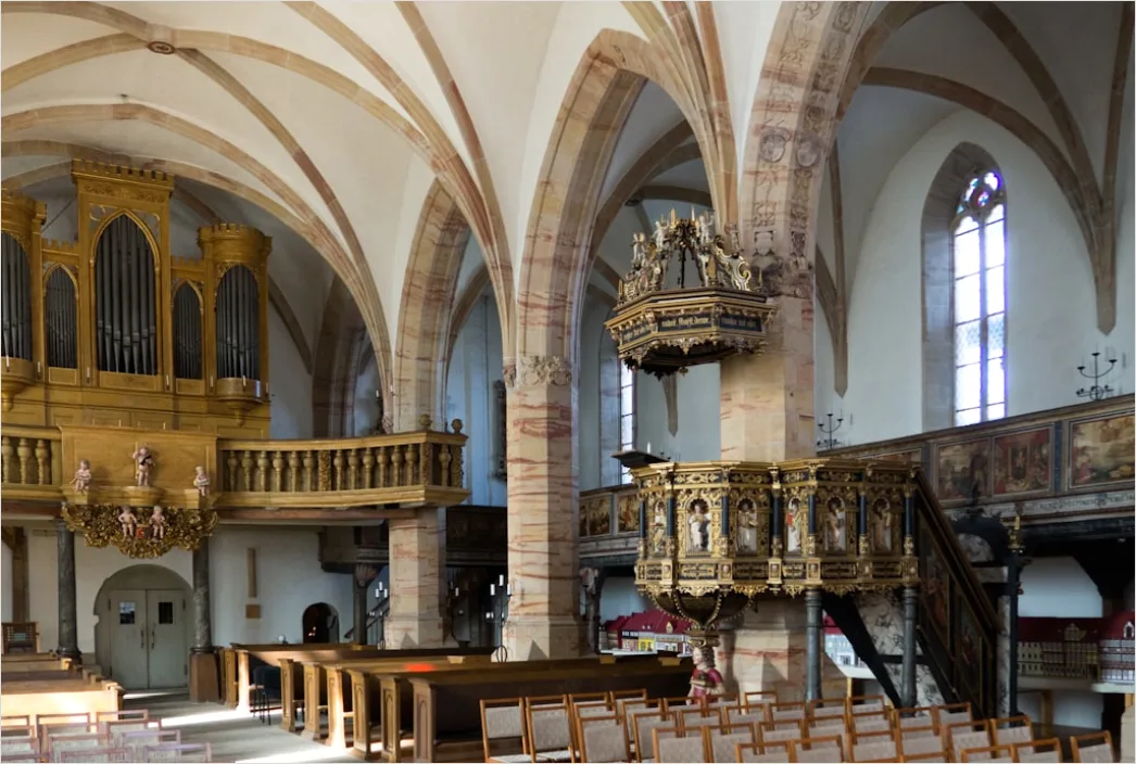 Detail Orgel Kirche Innenraum Detailaufnahme Number 19