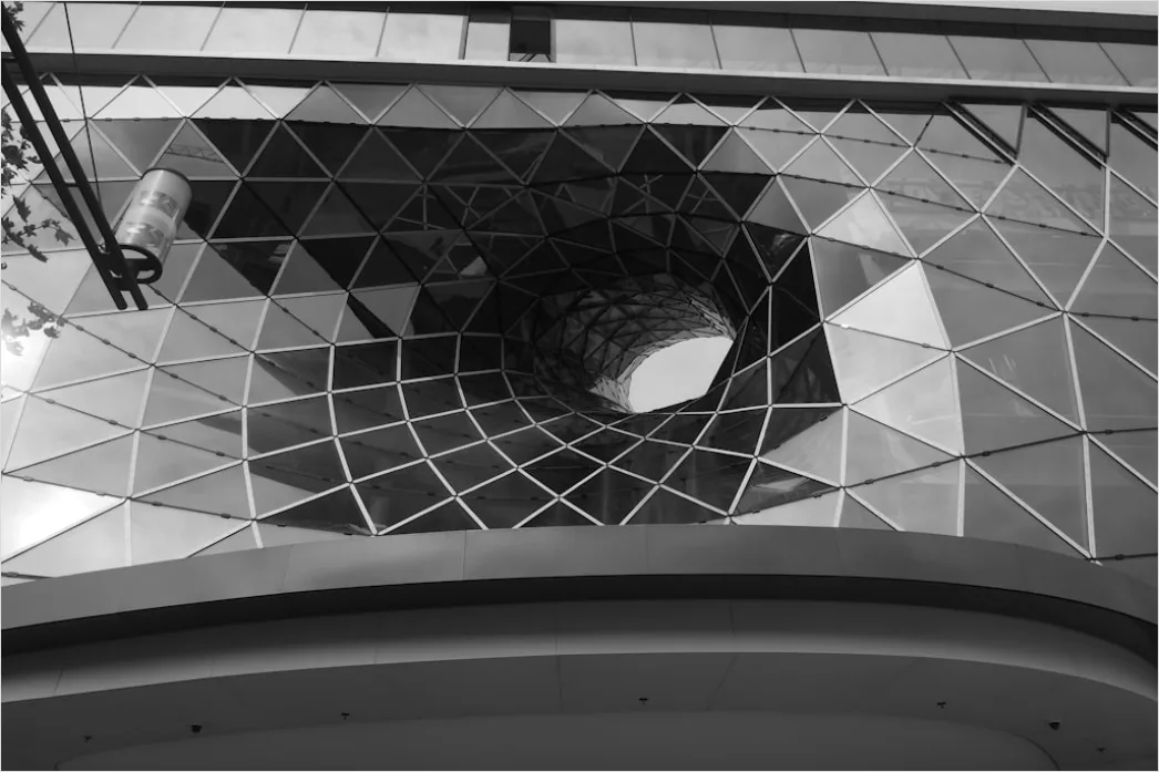 Detail Parkhaus Spirale Von Oben Gesehen Geometrisch Number 14
