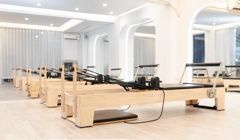 Detail Pilates Reformer Training Foto Modern Number 14