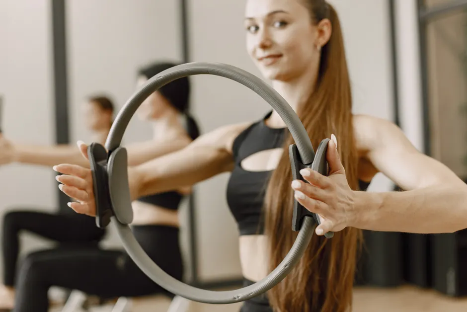 Detail Pilates Ring übungen Foto Studio Number 5