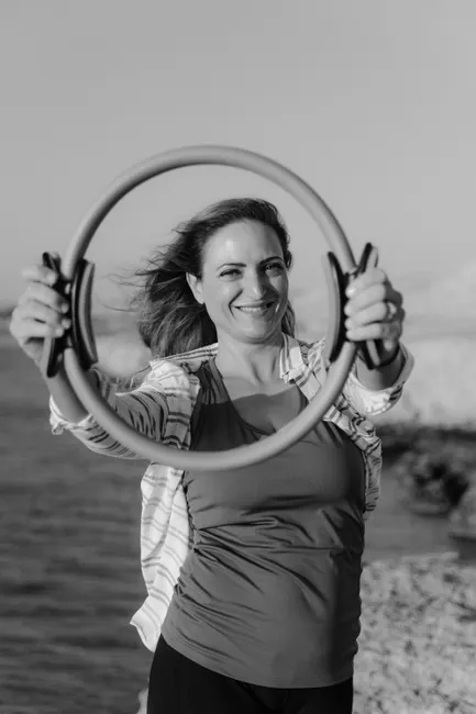Detail Pilates Ring übungen Foto Studio Number 10