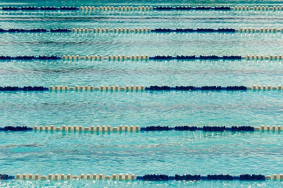 Pool Lane Lines Abstrakt Foto 83b1
