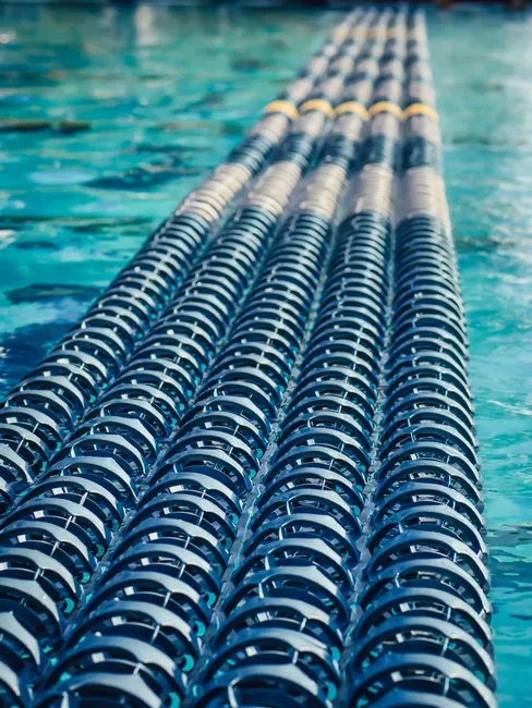 Detail Pool Lane Lines Abstrakt Foto Number 3