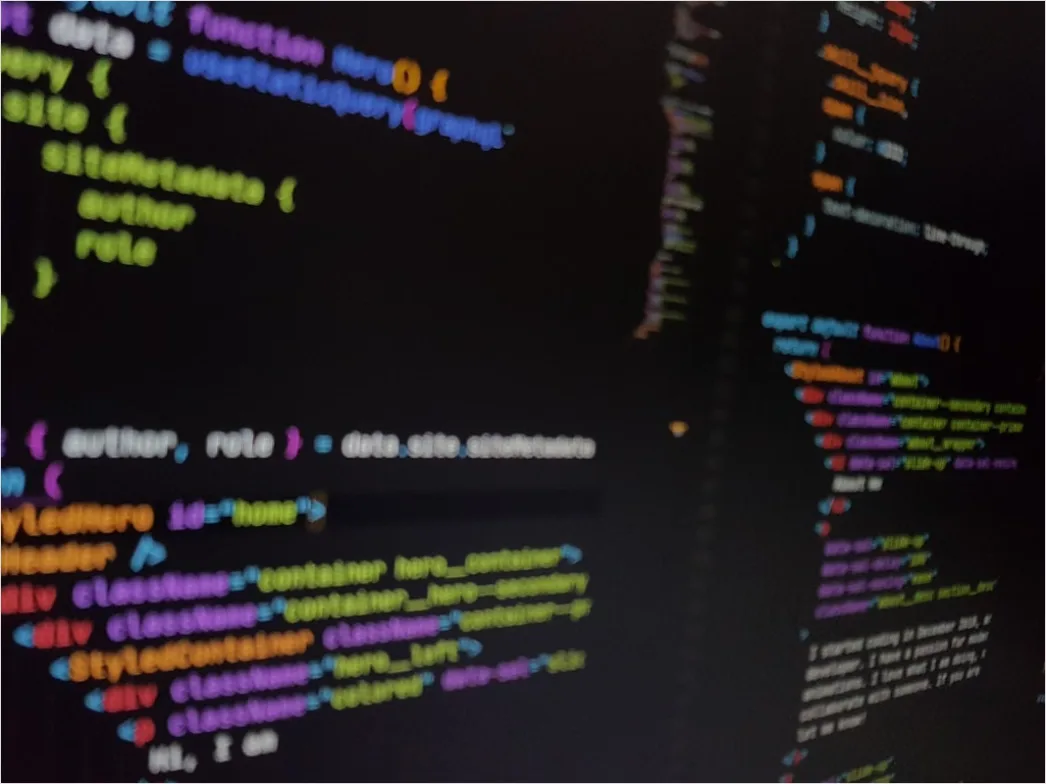 Detail Python Code Editor Dunkles Thema Foto Nahaufnahme Number 12