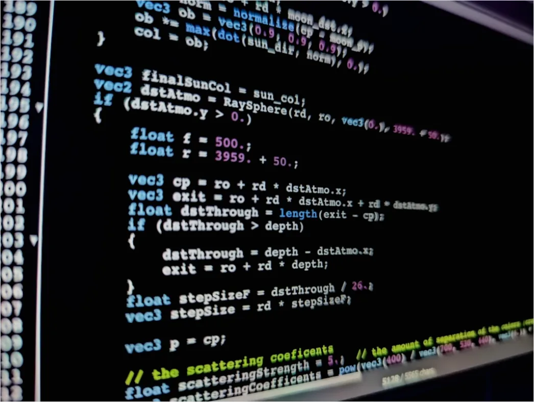 Detail Python Code Editor Dunkles Thema Foto Nahaufnahme Number 14