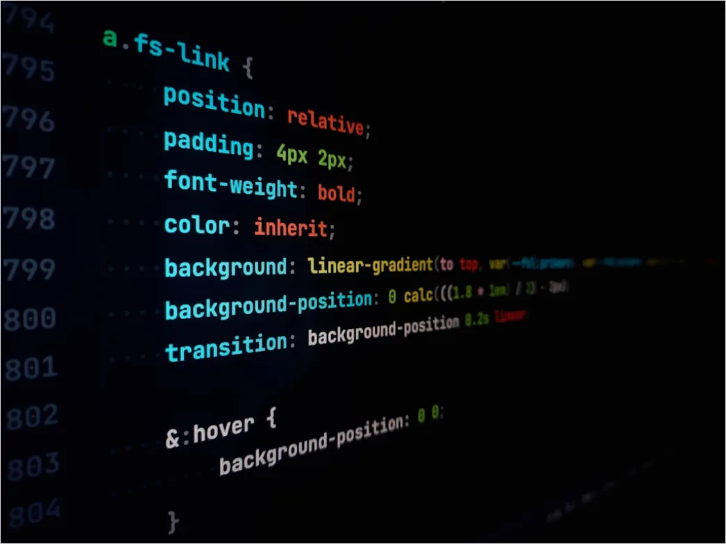 Detail Python Code Editor Dunkles Thema Foto Nahaufnahme Number 3