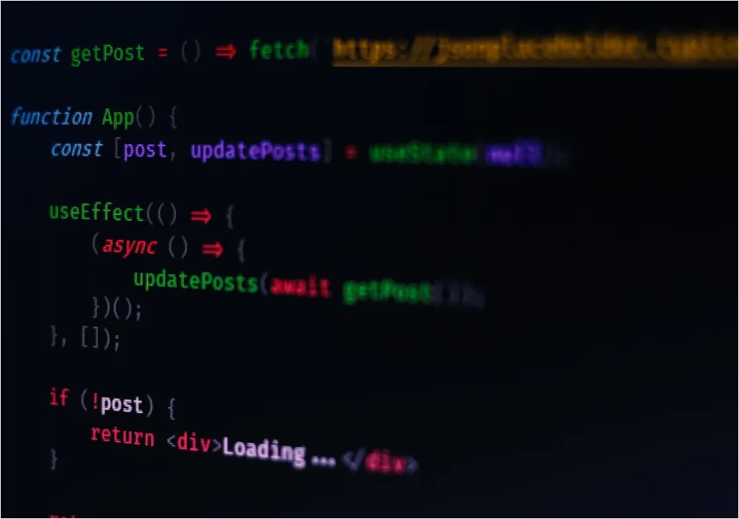 Detail Python Code Editor Dunkles Thema Foto Nahaufnahme Number 8