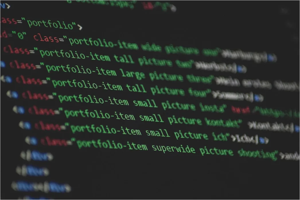 Detail Python Code Editor Dunkles Thema Foto Nahaufnahme Number 9