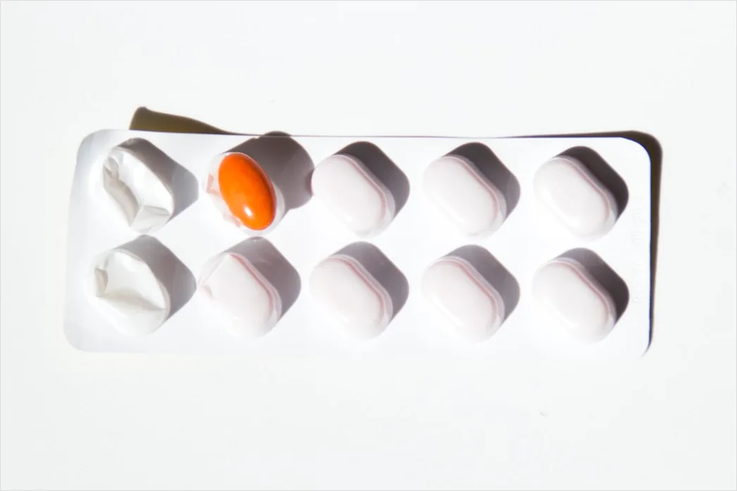 Rezept Und Tabletten Blister Flat Lay 6575
