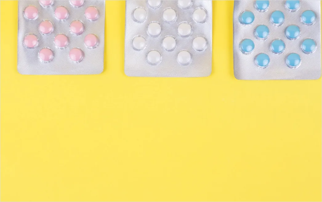 Detail Rezept Und Tabletten Blister Flat Lay Number 5