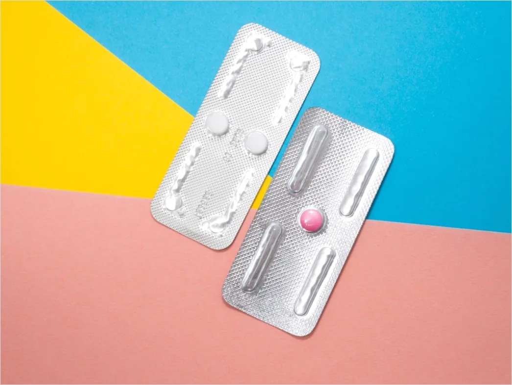 Detail Rezept Und Tabletten Blister Flat Lay Number 6