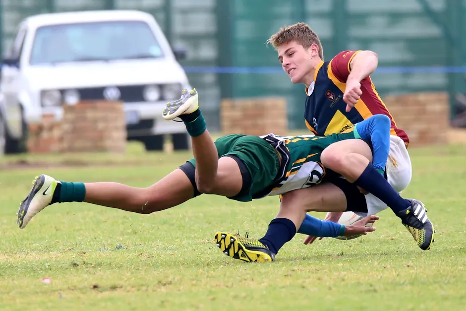 Detail Rugby Tackle Foto Dynamik Number 14
