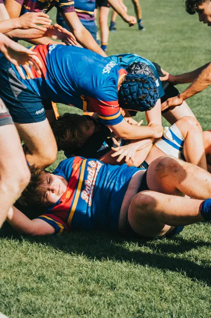 Detail Rugby Tackle Foto Dynamik Number 17